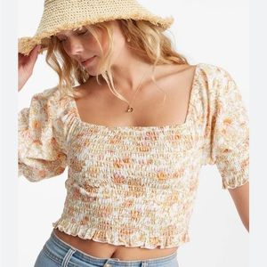 Coastal Sands Knit Top- Billabong